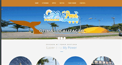 Desktop Screenshot of pousadamypower.com.br